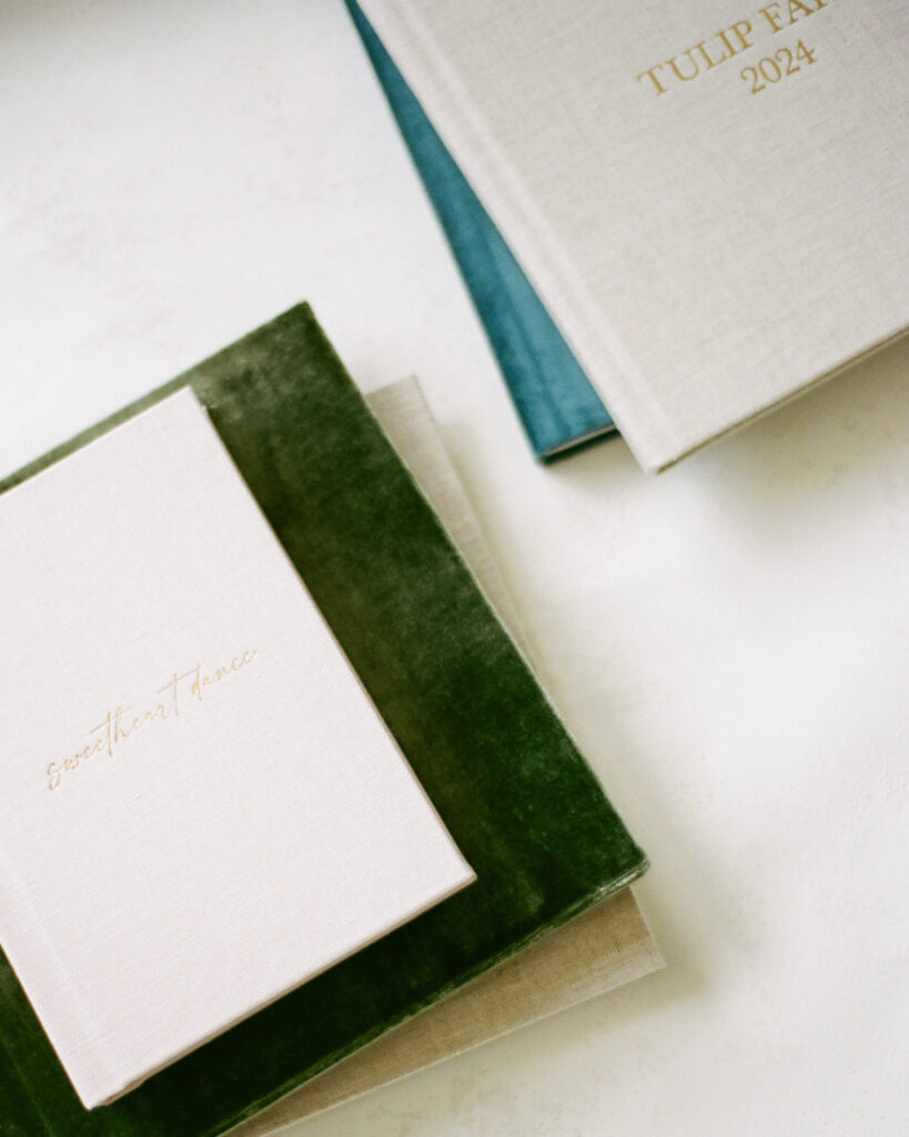 heirloom photo albums by huntsville family photographers fauna & film