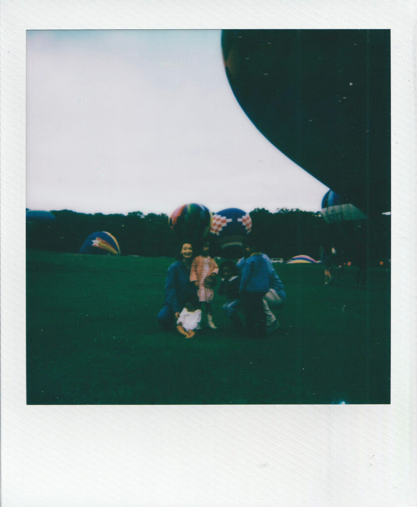 hot air balloon family photos polaroid decatur alabama alabama jubilee