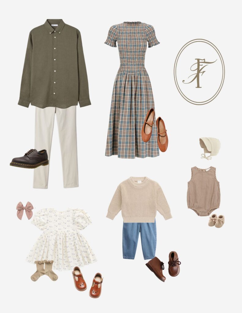 fall family photoshoot outfit inspiration by fauna & film