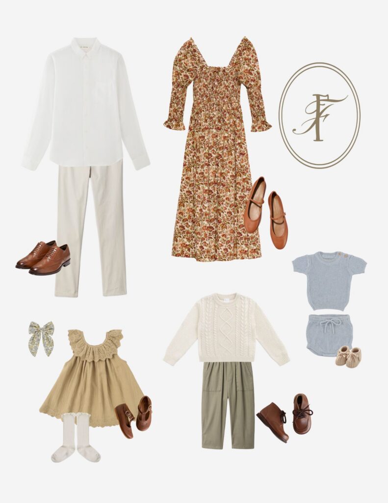 fall family photoshoot outfit inspiration by fauna & film